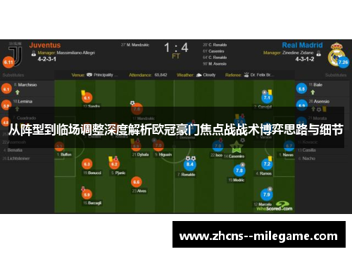 从阵型到临场调整深度解析欧冠豪门焦点战战术博弈思路与细节